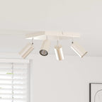 Faretto da soffitto Nichel 26 x 26 x 16 cm Metallo