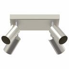 Faretto da soffitto Nichel 26 x 26 x 16 cm Metallo