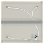 Faretto da soffitto Nichel 26 x 26 x 16 cm Metallo
