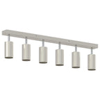 Faretto da soffitto Nichel 73 x 6 x 16 cm Metallo