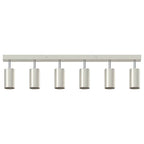 Faretto da soffitto Nichel 73 x 6 x 16 cm Metallo