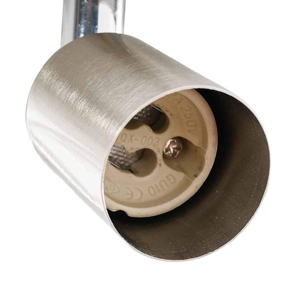 Faretto da soffitto con i riflettori Nichel 12 x 8 cm Acciaio