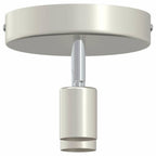 Faretto da soffitto con i riflettori Nichel 12 x 8 cm Acciaio