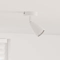 Faretto da soffitto Bianco 8 x 8 x 14 cm Metallo