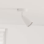 Faretto da soffitto Bianco 8 x 8 x 14 cm Metallo