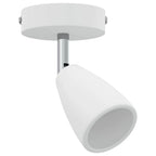 Faretto da soffitto Bianco 8 x 8 x 14 cm Metallo