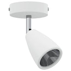 Faretto da soffitto Bianco 8 x 8 x 14 cm Metallo