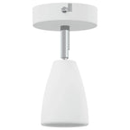 Faretto da soffitto Bianco 8 x 8 x 14 cm Metallo