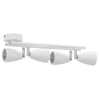 Faretto da soffitto Bianco 70 x 12,5 x 10,5 cm Metallo