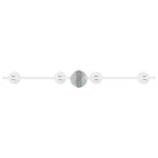 Faretto da soffitto Bianco 70 x 12,5 x 10,5 cm Metallo