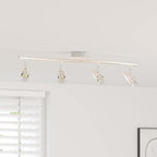 Faretto da soffitto Nichel 61 x 10 x 12,5 cm Metallo