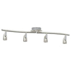 Faretto da soffitto Nichel 61 x 10 x 12,5 cm Metallo