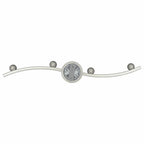 Faretto da soffitto Nichel 61 x 10 x 12,5 cm Metallo