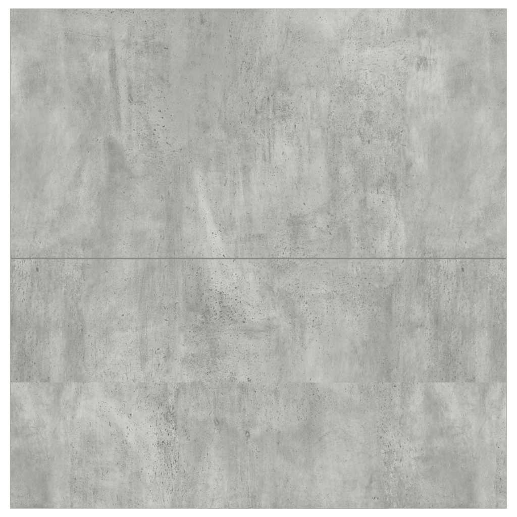 Tavolino da Salotto con Cassetti Grigio Cemento 70,5x70x40 cm