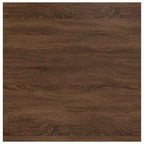 Tavolino da Salotto con Cassetti Rovere Marrone 70,5x70x40 cm