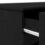 Scrivania Rovere nero 140 x 49 x 76 cm Legno multistrato