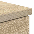 Scrivania rovere sonoma 140 x 49 x 76 cm Legno multistrato