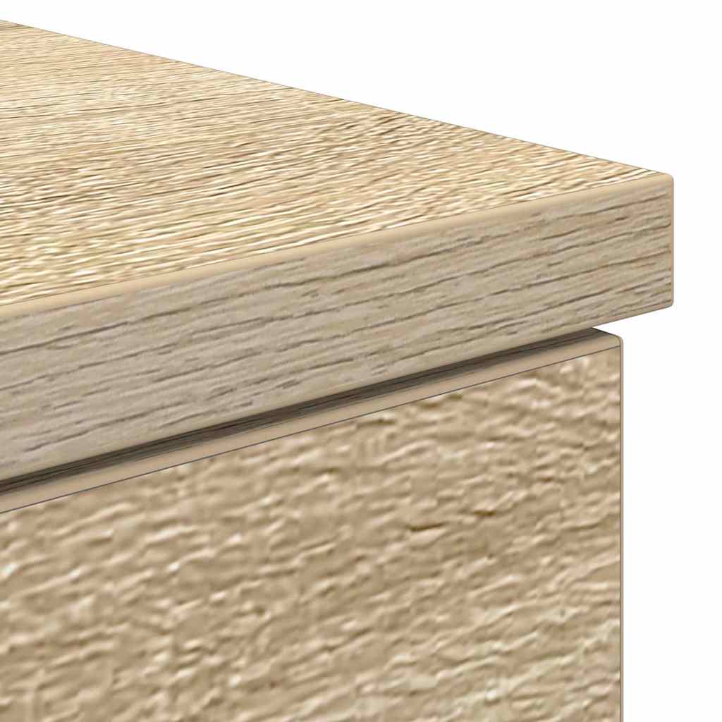 Scrivania rovere sonoma 140 x 49 x 76 cm Legno multistrato