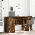 Scrivania Rovere fumo 140 x 49 x 76 cm Legno multistrato