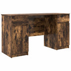 Scrivania Rovere fumo 140 x 49 x 76 cm Legno multistrato