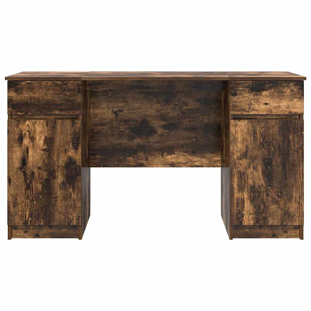 Scrivania Rovere fumo 140 x 49 x 76 cm Legno multistrato