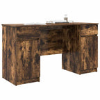 Scrivania Rovere fumo 140 x 49 x 76 cm Legno multistrato