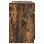 Scrivania Rovere fumo 140 x 49 x 76 cm Legno multistrato