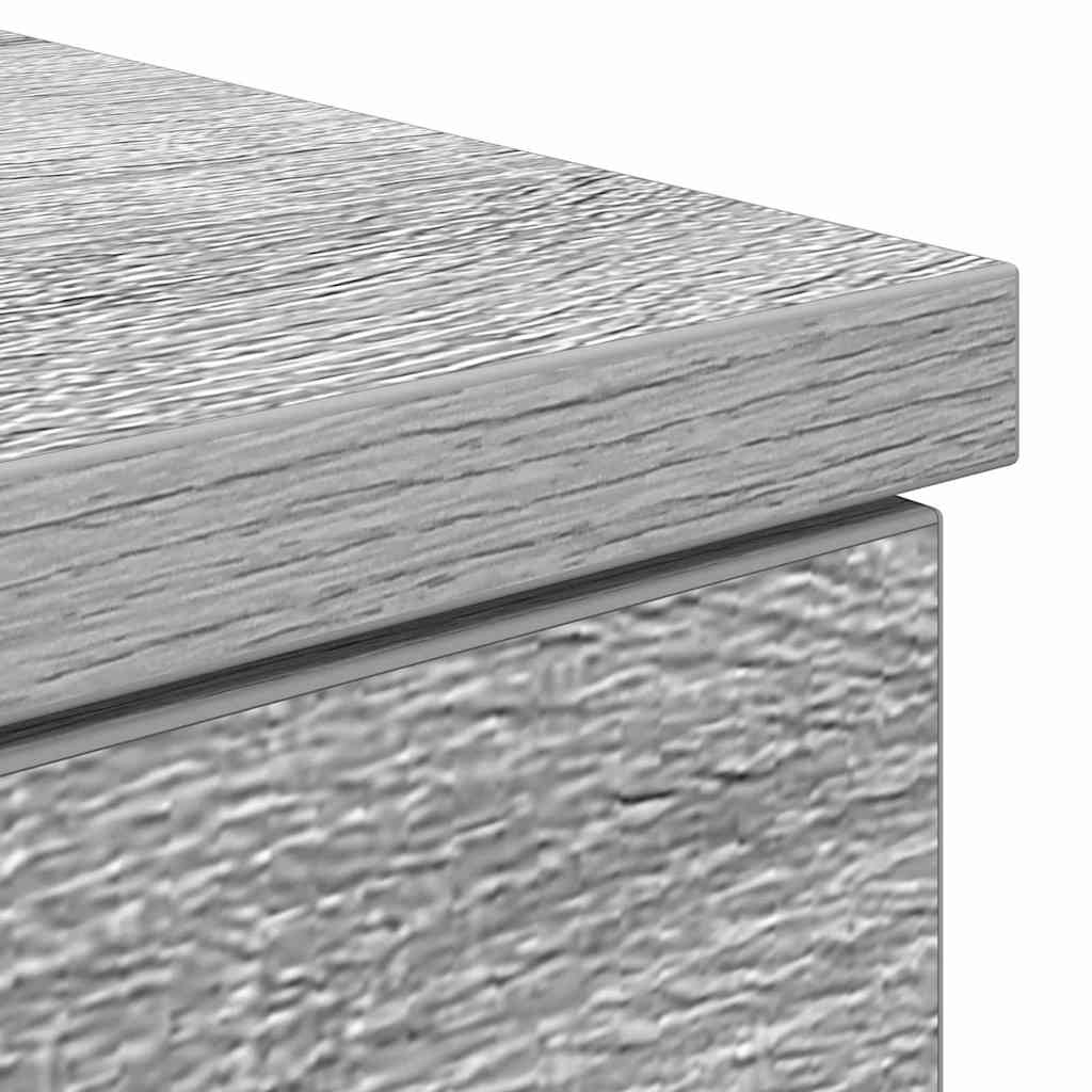 Scrivania Grigio sonoma 140 x 49 x 76 cm Legno multistrato