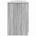 Scrivania Grigio sonoma 140 x 49 x 76 cm Legno multistrato
