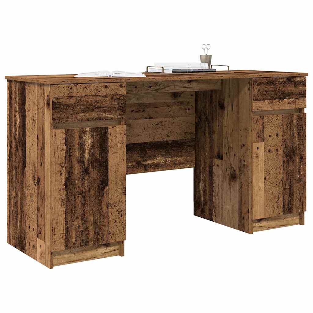 Scrivania Legno vecchio 140 x 49 x 76 cm Legno multistrato