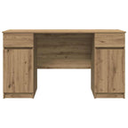 Scrivania rovere artigianale 140 x 49 x 76 cm Legno multistrato