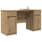 Scrivania rovere artigianale 140 x 49 x 76 cm Legno multistrato