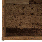 Librerie 3 pz Legno Antico in Legno Multistrato