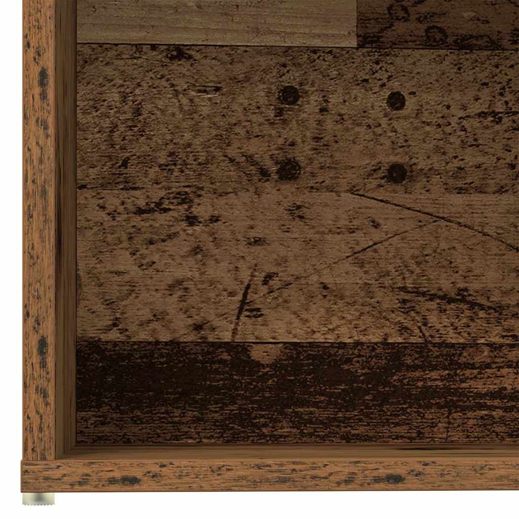 Librerie 3 pz Legno Antico in Legno Multistrato