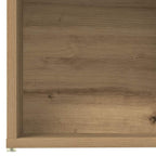 Librerie 3 pz Rovere Artigianale in Legno Multistrato