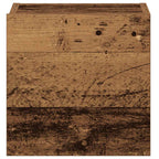 Mobili TV a Parete 3 pz Legno Antico in Legno Multistrato
