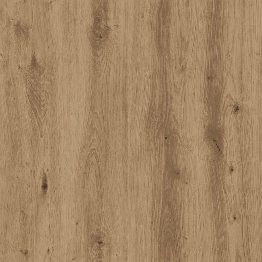 Mobili TV a Parete 3 pz Rovere Artigianale in Legno Multistrato