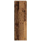 Mobili TV a Parete 5 pz Legno Antico in Legno Multistrato