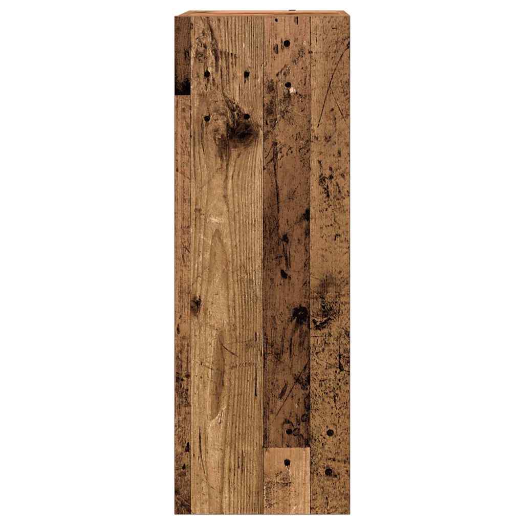 Mobili TV a Parete 3 pz Legno Antico in Legno Multistrato