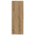 Mobili TV a Parete 3 pz Rovere Artigianale in Legno Multistrato