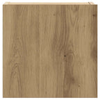 Set Mobile TV 5 pz Montato a Parete Rovere in Legno Multistrato