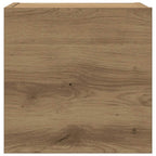 Set Mobile TV 5 pz Montato a Parete Rovere in Legno Multistrato