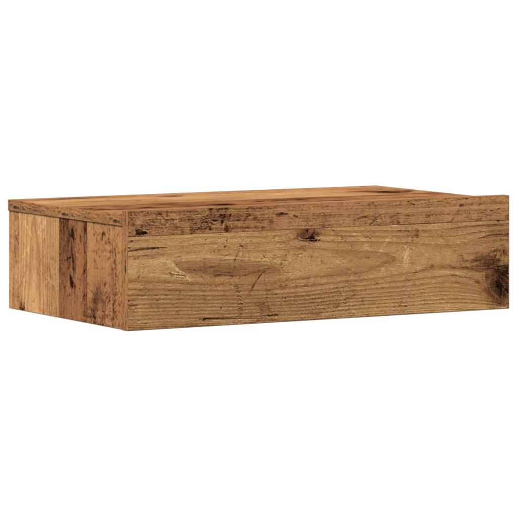 Comodino Legno Antico 60x35 cm in Legno Multistrato