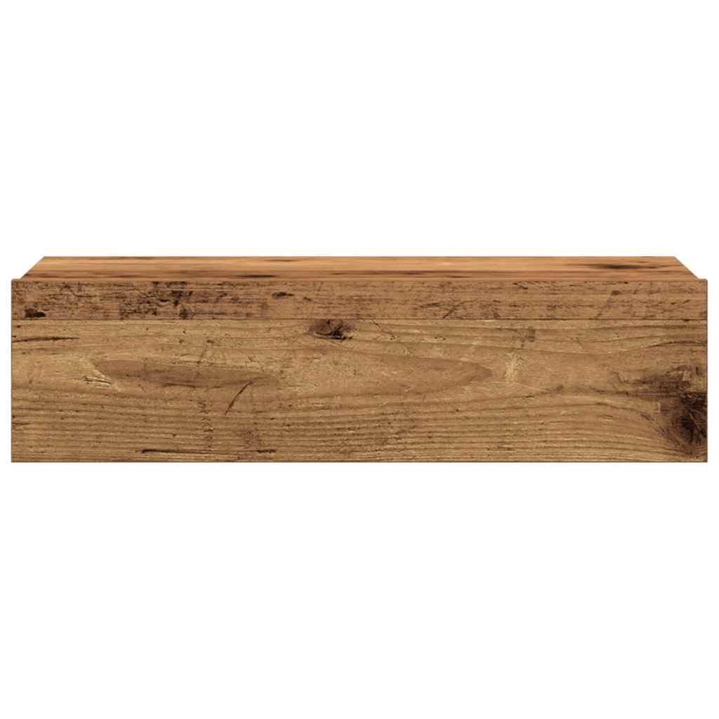Comodino Legno Antico 60x35 cm in Legno Multistrato