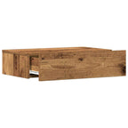 Comodino Legno Antico 60x35 cm in Legno Multistrato