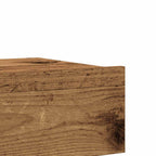 Comodino Legno Antico 60x35 cm in Legno Multistrato