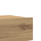 Comodino Rovere Artigianale 60x35 cm in Legno Multistrato