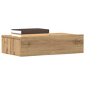 Comodino Rovere Artigianale 60x35 cm in Legno Multistrato