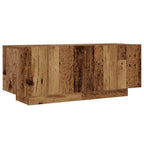 Mobile Porta TV con LED Legno Antico 180x35x40 cm Truciolato