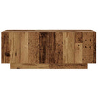 Mobile Porta TV con LED Legno Antico 180x35x40 cm Truciolato
